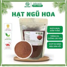 Sản phẩm hạt ngũ hoa Thảo Dược Đức Thiện đóng gói túi zip tiện lợi hỗ trợ giảm thâm và chống lão hóa
