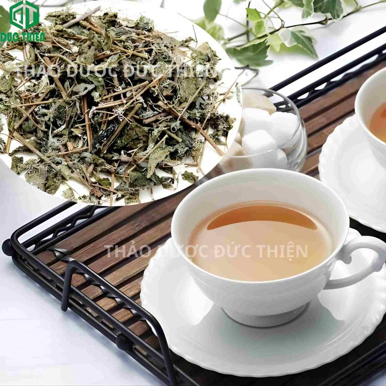 Ly trà dây màu vàng mật ong dùng uống hàng ngày giúp giảm ợ hơi và trào ngược dạ dày