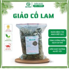 Túi zip bảo quản giảo cổ lam khô Thảo Dược Đức Thiện sạch sẽ, tiện lợi