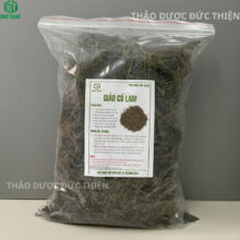 Bao bì sản phẩm Giảo Cổ Lam thương hiệu Thảo Dược Đức Thiện hỗ trợ ổn định huyết áp