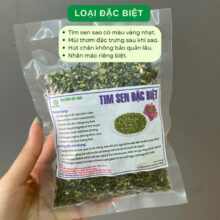 Bao bì sản phẩm Tim Sen sấy lạnh Thảo Dược Đức Thiện hỗ trợ an thần và hạ huyết áp
