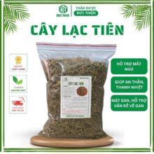 Sản phẩm Cây lạc tiên khô (Chùm bao) thương hiệu Đức Thiện đóng gói 1kg, hỗ trợ trị mất ngủ và an thần hiệu quả