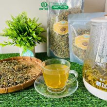 Hướng dẫn cách nấu 20-30g hoa đu đủ đực khô với nước sôi để uống hàng ngày