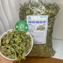 Quy cách đóng gói túi zip 1kg Kim Tiền Thảo khô giữ nguyên dược tính và mùi thơm