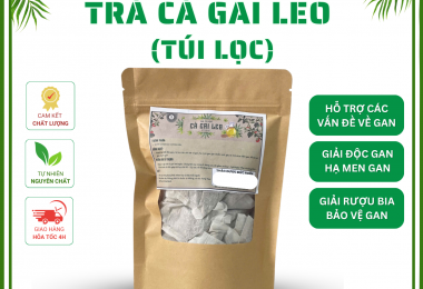 Trà Túi Lọc Cà Gai Leo Đức Thiện (Set 30 Túi Lọc) – Hỗ Trợ Hạ Men Gan, Viêm Gan B,C, U Gan, Xơ Gan