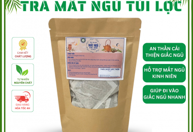 Trà Mất Ngủ Túi Lọc Đức Thiện (30 Gói) – Hỗ Trợ Mất Ngủ Kinh Niên, An Thần, Ngủ Ngon, Ngủ Chập Chờn