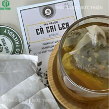 Hướng dẫn cách pha trà cà gai leo túi lọc đơn giản tại nhà cho người bận rộn muốn bảo vệ tế bào gan