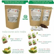 Hướng dẫn cách sử dụng trà túi lọc lá ổi hiệu quả