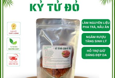 200gr Kỷ Tử Đỏ (Câu Kỷ Tử) Đức Thiện – Tăng Sức Khỏe, Hỗ Trợ Ngủ Ngon, Ổn Định Huyết Áp