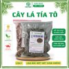 Lá tía tô khô hỗ trợ cảm sốt, đẹp da
