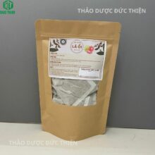 Sản phẩm trà lá ổi túi lọc nguyên chất thương hiệu Đức Thiện đóng túi zip tiện lợi.
