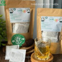 Ly trà túi lọc lá ổi thơm ngon giúp thanh nhiệt, hỗ trợ giảm cân và giảm mỡ máu hiệu quả.