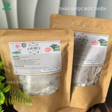 Bao bì trà lá sen túi lọc Thảo Dược Đức Thiện hỗ trợ giảm cân và hạ mỡ máu