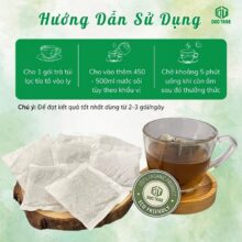 Hướng dẫn 3 bước pha trà tía tô túi lọc thơm ngon đúng cách tại nhà