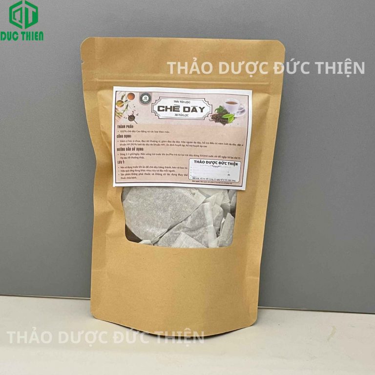 Túi zip trà dây túi lọc Cao Bằng đóng gói bao bì giấy Kraft sạch sẽ, dễ dàng bảo quản và sử dụng hàng ngày