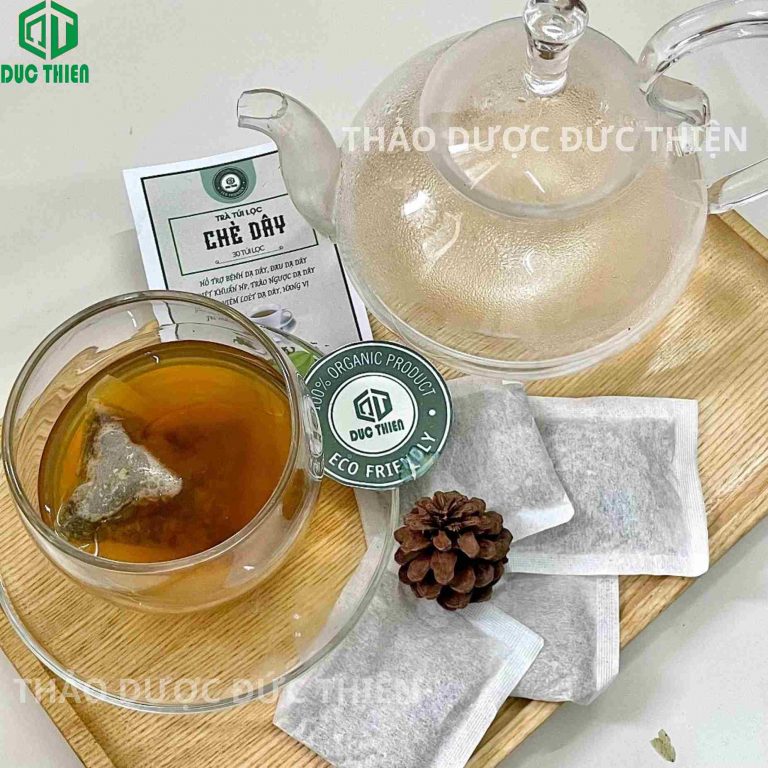 Thưởng thức trà dây túi lọc ấm nóng mỗi ngày giúp trung hòa axit, giảm ợ hơi và trào ngược thực quản