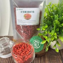 Sản phẩm kỷ tử đỏ (câu kỷ tử) đóng gói túi zip và hũ tiện lợi Thảo Dược Đức Thiện