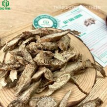Cận cảnh thân cây dây đau xương khô thái lát sấy lạnh giúp trị đau nhức xương khớp hiệu quả