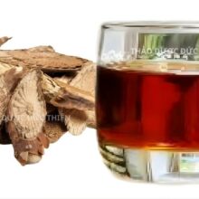 Nước sắc dây đau xương khô có màu vàng nâu giúp khu phong trừ thấp và thông kinh lạc