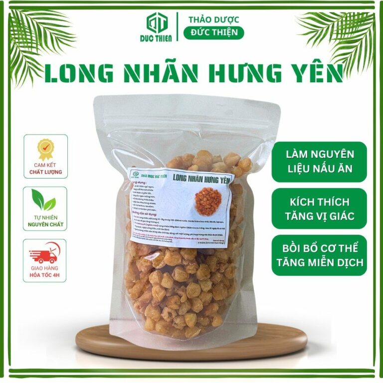 Sản phẩm long nhãn Hưng Yên Thảo Dược Đức Thiện