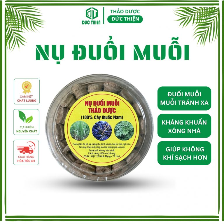 Nụ đuổi muỗi thảo dược thiên nhiên Đức Thiện