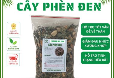 500g Cây Phèn Đen Khô Loại 1, Hỗ Trợ Thận Yếu, Suy Thận, Bí Tiểu
