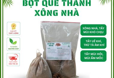 Set 5 Túi Bột Quế Thanh Xông Nhà – Xông Nhà, Tẩy Uế, Khử Mùi Hôi