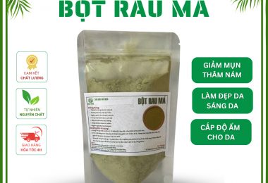 Túi 200gr Bột Rau Má (Mịn, Sạch, Thơm) – Sáng Da, Mờ Thâm, Giảm Mụn, Dưỡng Ẩm