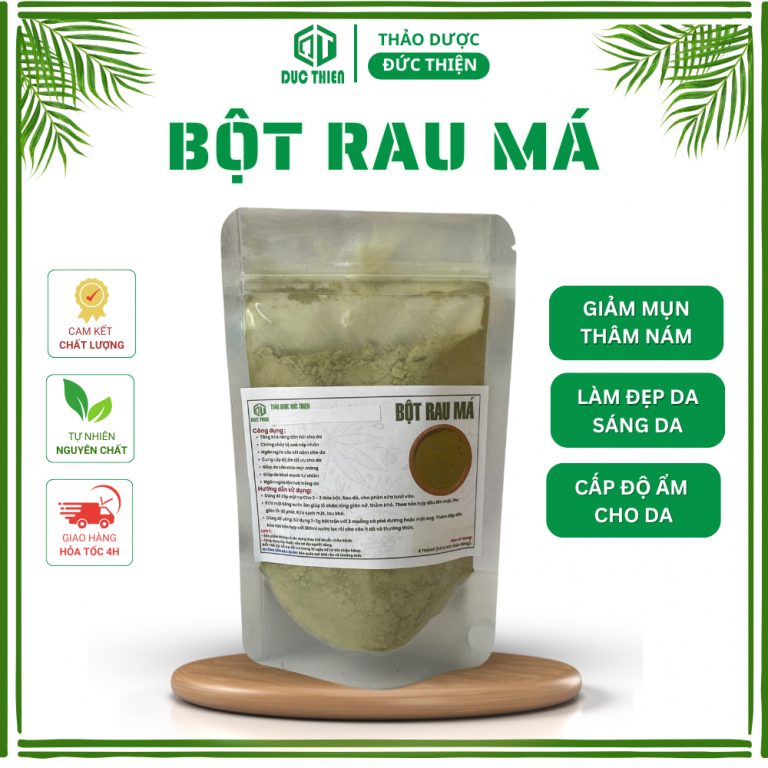 Bột rau má Đức Thiện nguyên chất