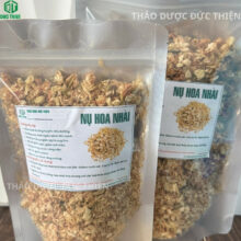 Sản phẩm nụ hoa nhài khô đóng gói túi zip tiện lợi bảo quản dược tính lâu dài tránh ẩm mốc