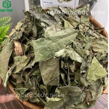 Lá xạ đen khô hàng nguyên lá chuẩn, lá to và giữ nguyên hình dạng.