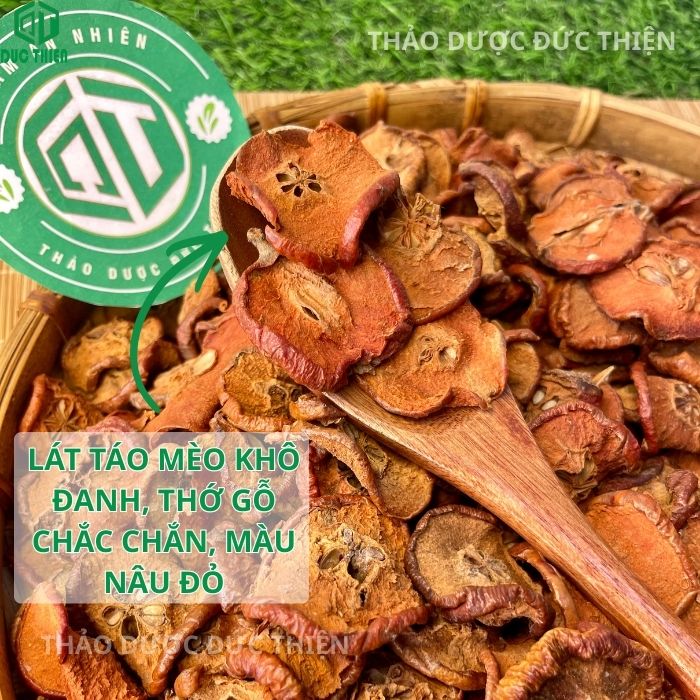 công dụng táo mèo khô