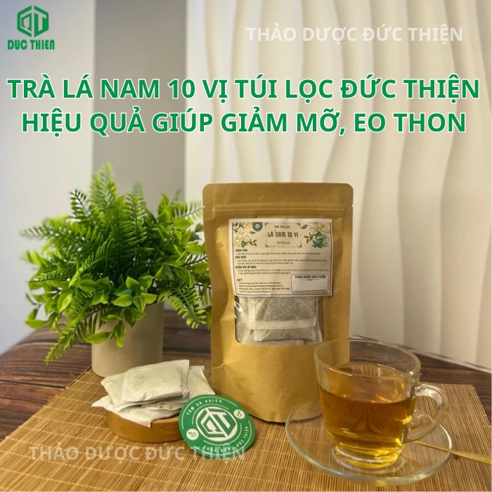 trà lá nam 10 vị có tác dụng gì