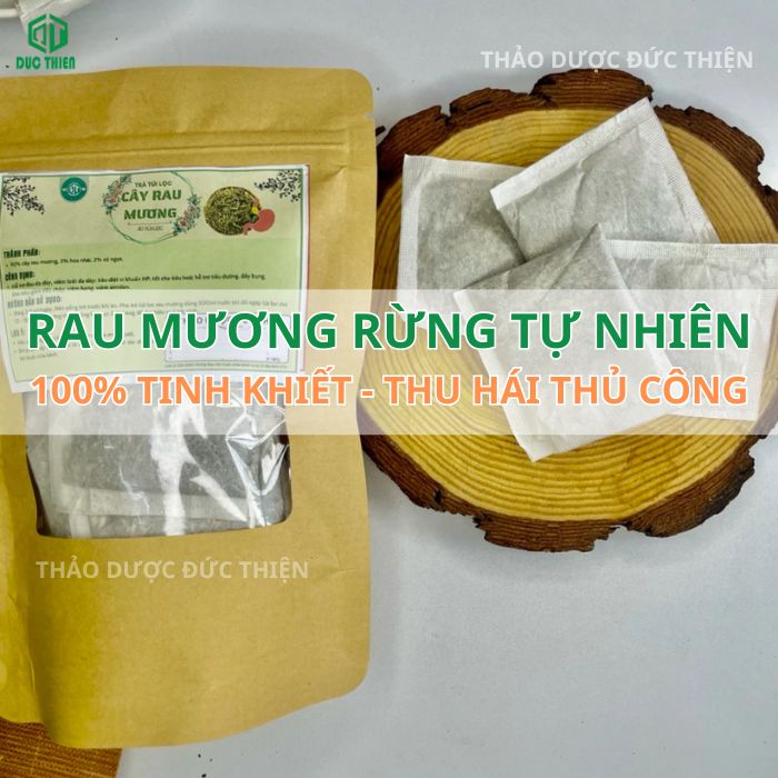 tác dụng của trà rau mương túi lọc