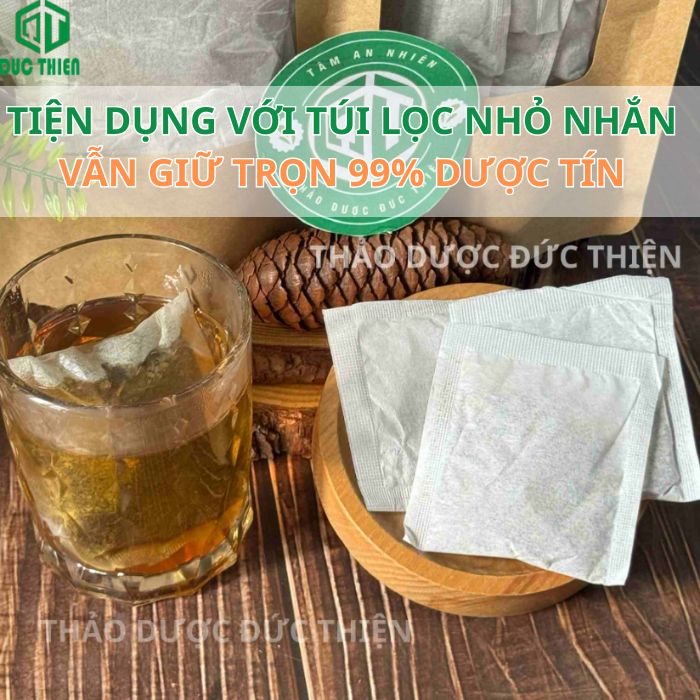 tác dụng của trà rau mương túi lọc