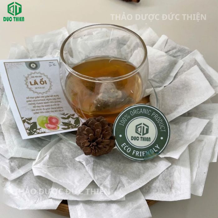 trà lá ổi túi lọc giảm cân