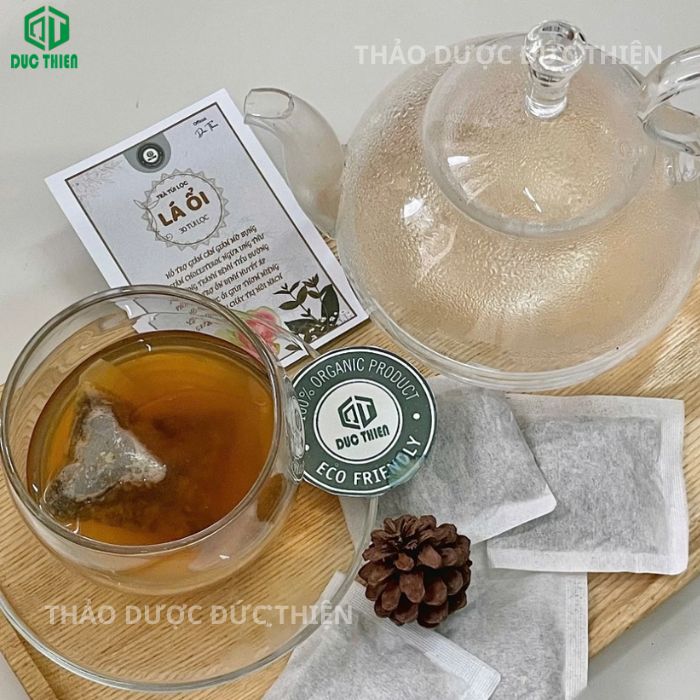trà lá ổi túi lọc giảm cân