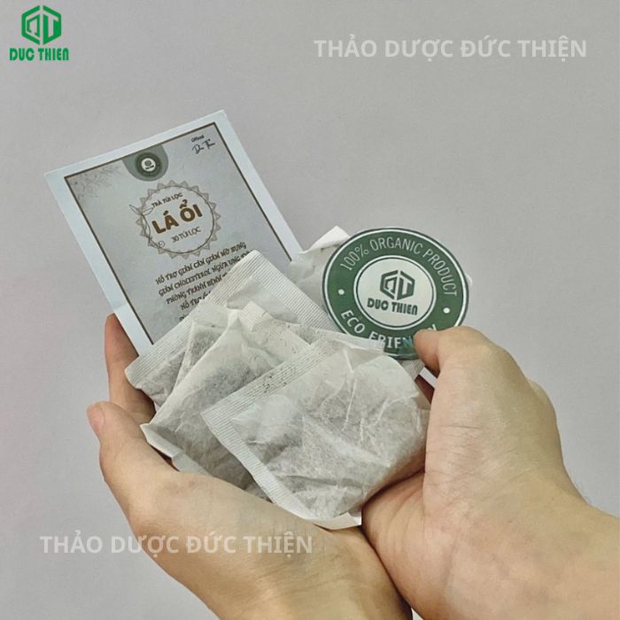 trà lá ổi túi lọc giảm cân
