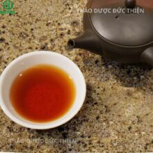 Nước sắc bán chi liên có màu vàng nâu giúp thanh nhiệt tiêu viêm và đào thải độc tố gan thận