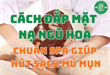 Cách Đắp Mặt Nạ Ngũ Hoa Chuẩn Spa Giúp Hút Sạch Mủ Mụn